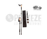 Pair of Cam Lock Telescopic Walking & Hiking Poles (65cm-135cm)